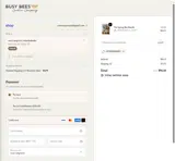 Busy Bees Candle Co. coupon verification screenshot