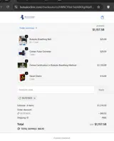 Buteyko Clinic International coupon verification screenshot