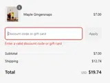 SUMMERSEND10 coupon verification screenshot