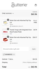 MOMBOGO coupon verification screenshot