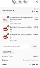 FIESTA5 coupon verification screenshot