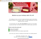 GIFTS13 coupon verification screenshot