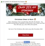 XMAS24 coupon verification screenshot