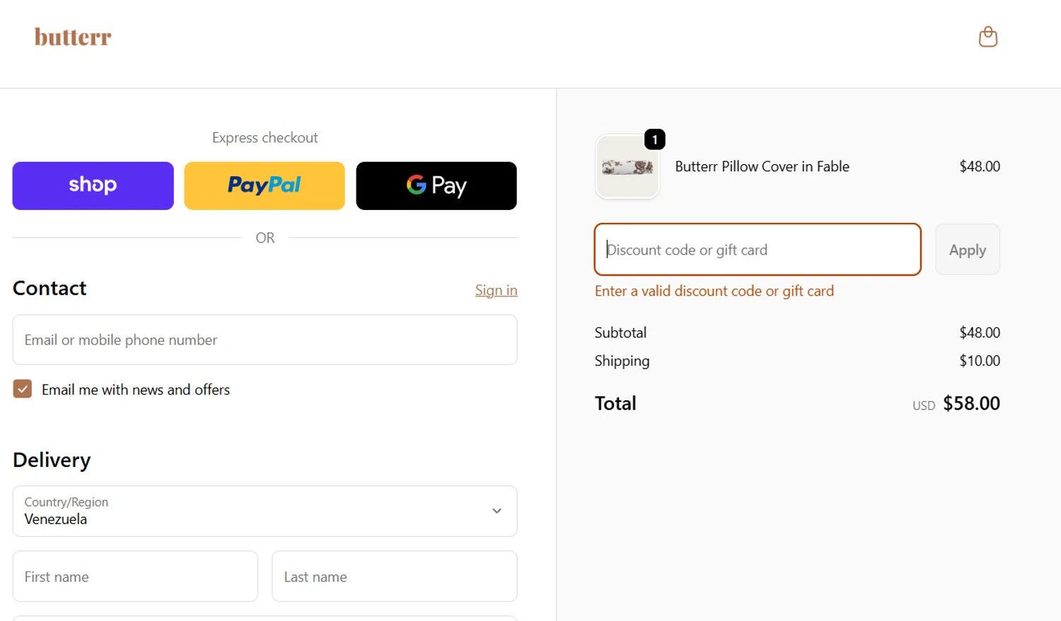 Butterr promo code screenshot showing code NBMCOVER applied at Butterr checkout page. Uploaded by SimplyCodes community member RewardCurator5232 on Nov 15, 2025