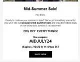 MIDJULY24 coupon verification screenshot