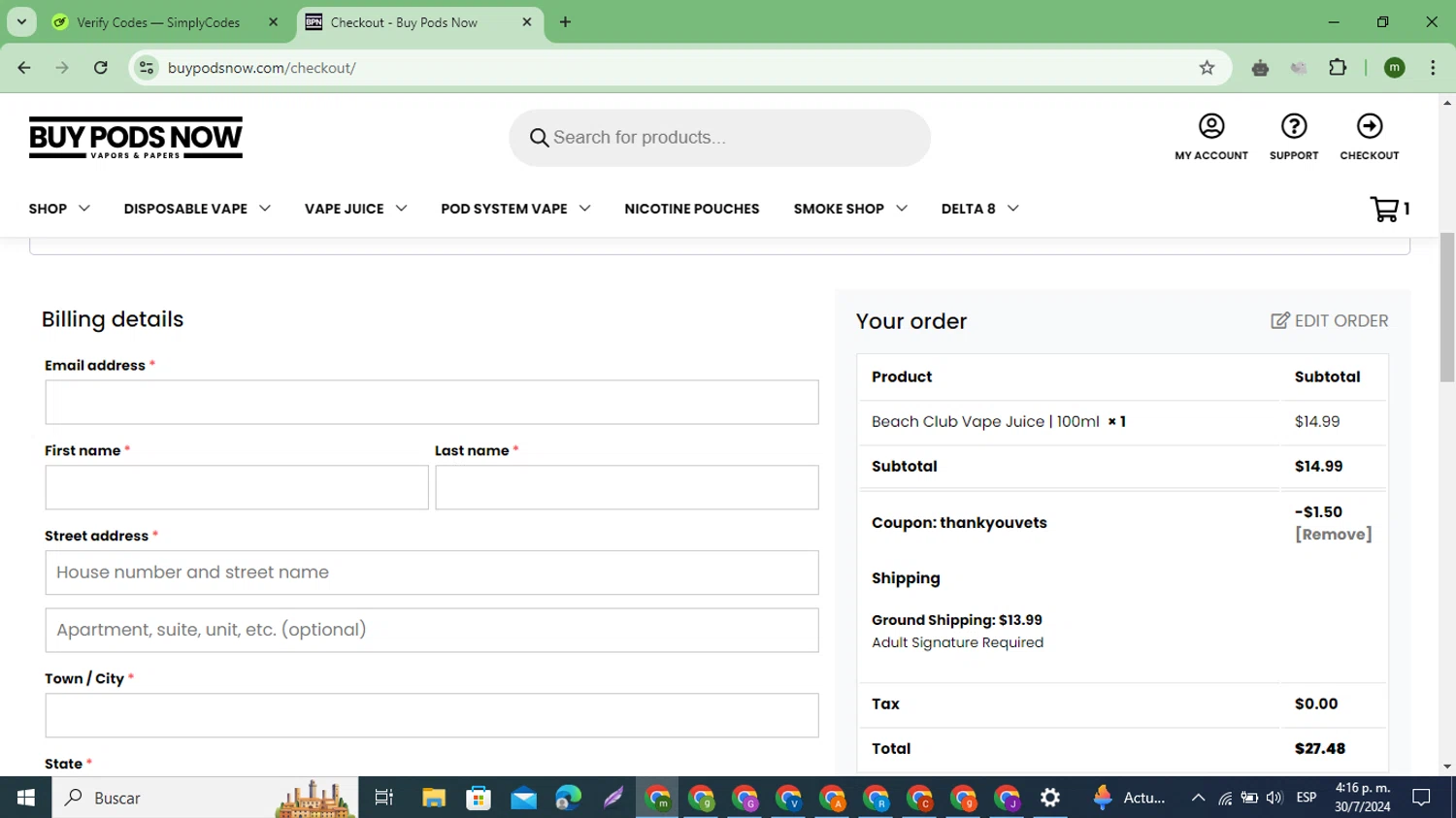 Buy Pods Now Coupons 10 Off September 2024