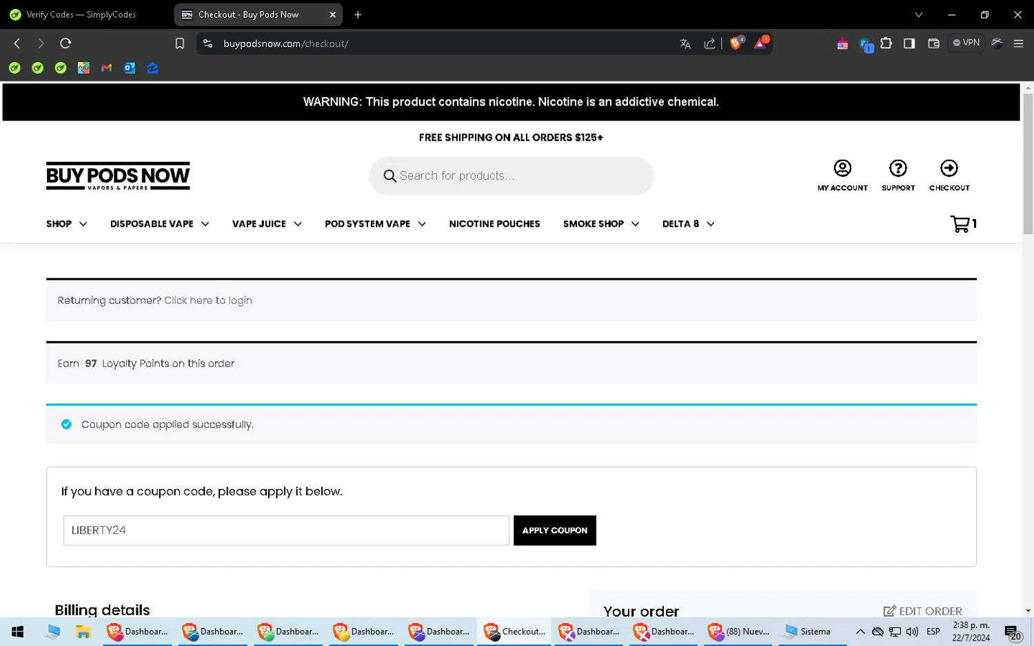 Buy Pods Now Coupons 10 Off Coupon Codes in August 2024 SimplyCodes