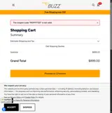 MOFFITT20 coupon verification screenshot