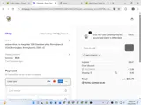 WELCOME10 coupon verification screenshot