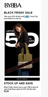 BFCM coupon verification screenshot
