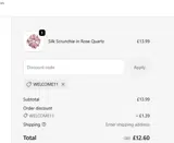 welcome11 coupon verification screenshot