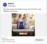 MOM20 coupon verification screenshot