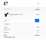 DAD coupon verification screenshot
