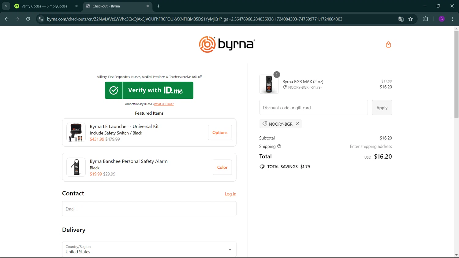 Byrna Discount Codes 10 Off September 2024