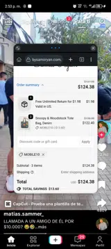 MOBILE10 coupon verification screenshot