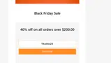 thanks25 coupon verification screenshot