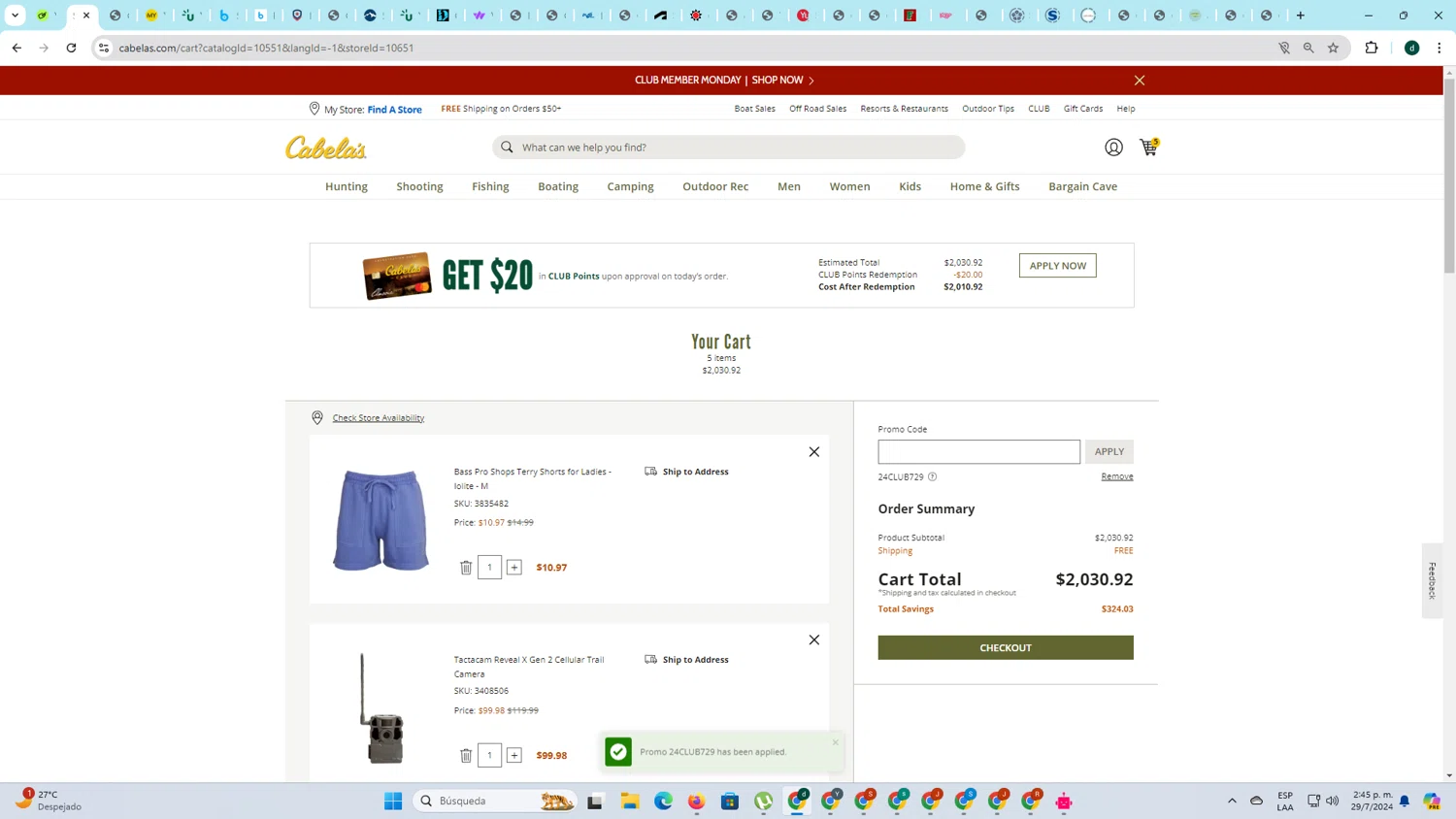 Cabelas Promo Codes 15 Off Coupons in August 2024 SimplyCodes