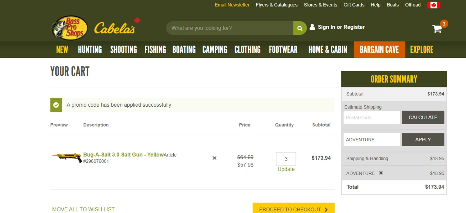 Cabela's Club Bass Pro Shop Discount Code Cabelas Canada