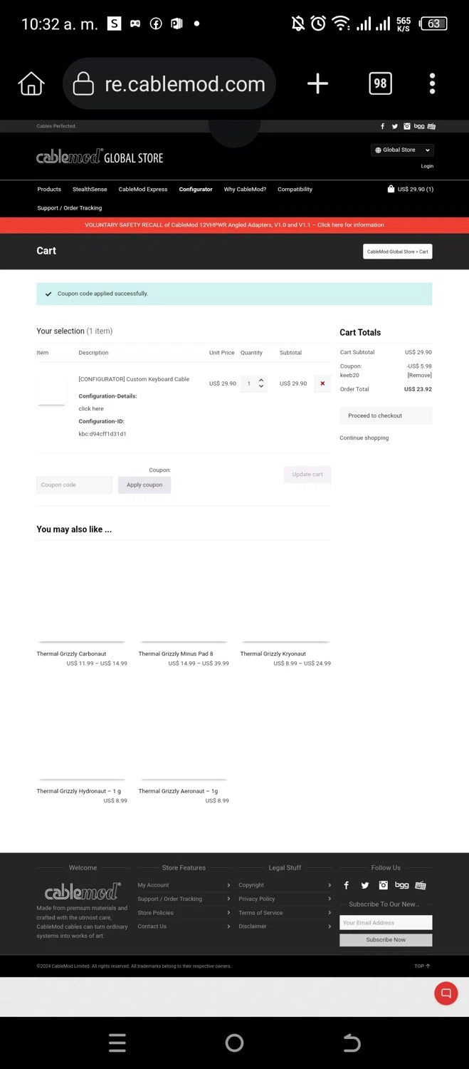 how to use CalDigit coupons