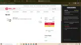 WELCOME10 coupon verification screenshot