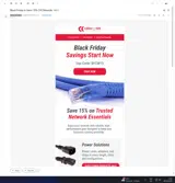 BFCM15 coupon verification screenshot