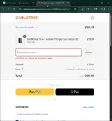 PRFW18T64 coupon verification screenshot