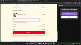 SNACK20 coupon verification screenshot