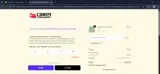 QW7MKVTX coupon verification screenshot