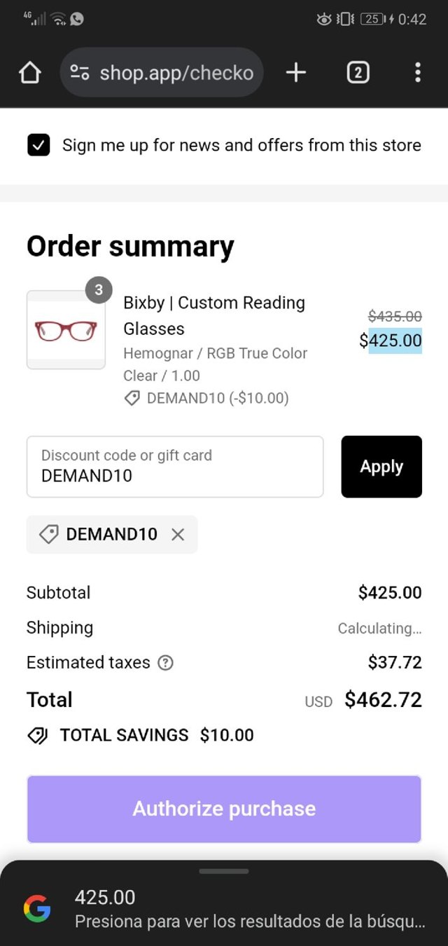Caddis Eye Appliances checkout page showing Caddis Eye Appliances discount code box | Screenshot taken by SimplyCodes community member on Dec 16, 2023