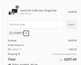 CaddyTalk USA coupon verification screenshot
