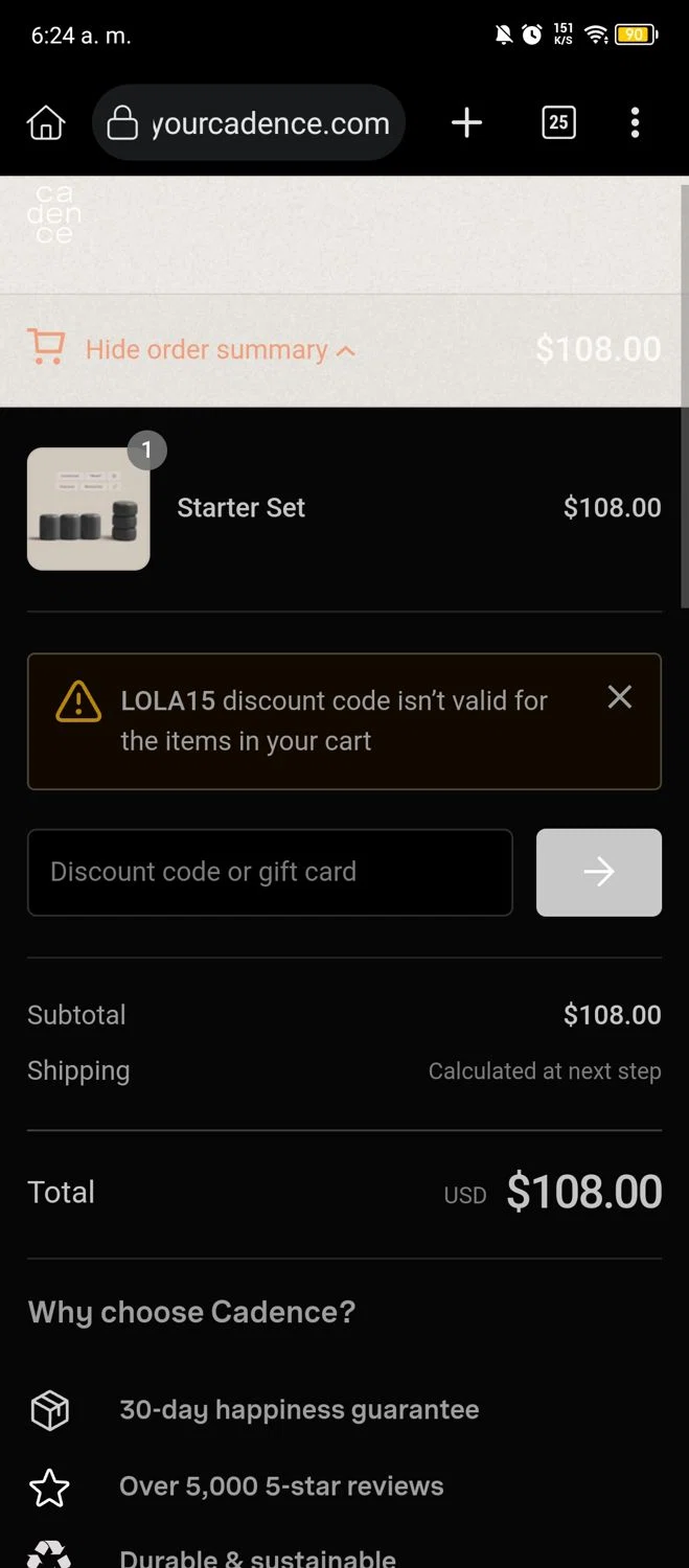 Cadence Promo Codes 15 Off July 2024