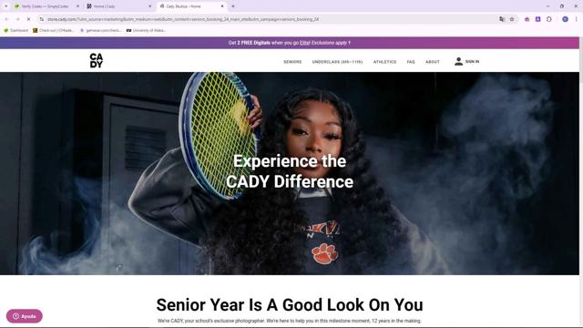 Cady checkout page showing Cady discount code box | Screenshot taken by SimplyCodes community member on Sep 3, 2024