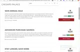 Caesars Rewards coupon verification screenshot