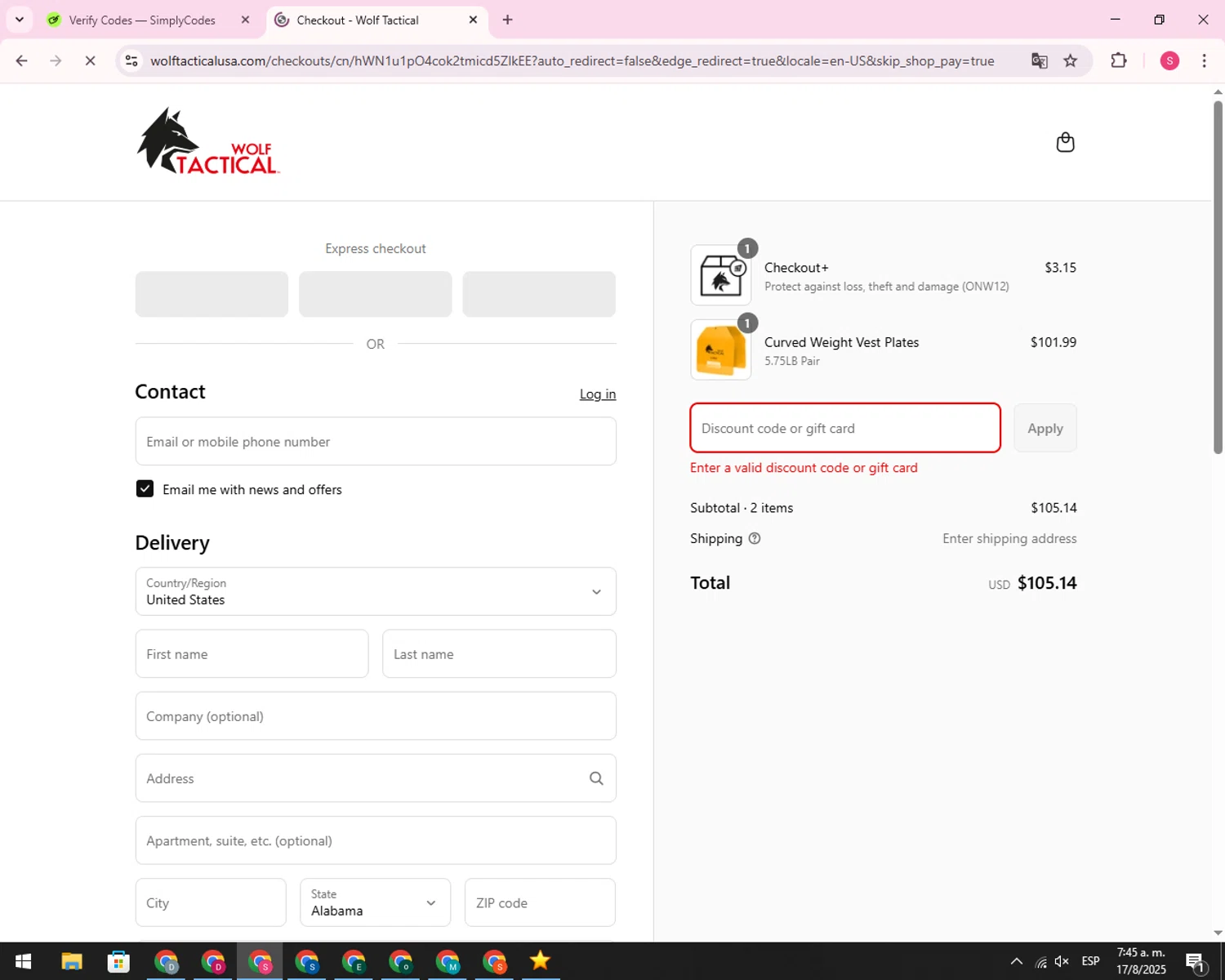 Caesars Rewards promo code screenshot showing code LOCALS applied at Caesars Rewards checkout page. Uploaded by SimplyCodes community member 00000056 on Aug 17, 2025