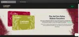 Caesars Rewards coupon verification screenshot