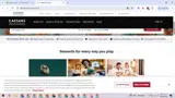 Caesars Rewards coupon verification screenshot