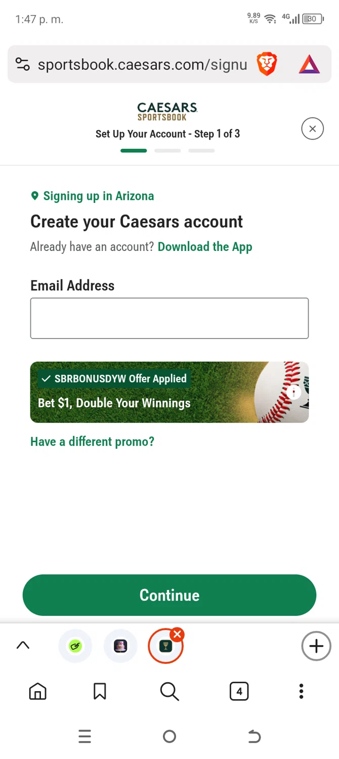 Caesars Rewards: Shows & Attractions promo code screenshot showing code SBRBONUSDYW applied at Caesars Rewards: Shows & Attractions checkout page. Uploaded by SimplyCodes community member delvisgomez on Jul 20, 2025