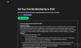 CBSSPORTS250BM coupon verification screenshot