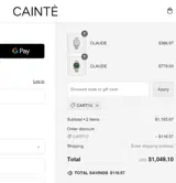CART10 coupon verification screenshot