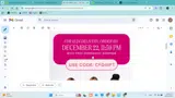 Cake For Dinner coupon verification screenshot