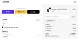 Caliberbrand.com coupon verification screenshot