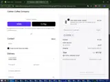 COFFEE coupon verification screenshot