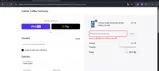 ThanksFromCaliber coupon verification screenshot