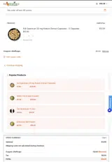 Cali Botanicals coupon verification screenshot
