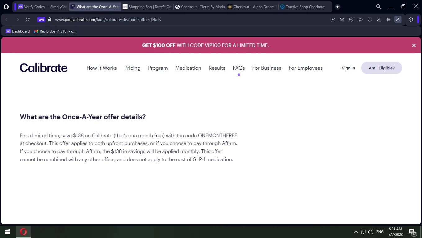 Calibrate Promo Codes 25 Off July 2024