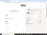 CaliConnected coupon verification screenshot