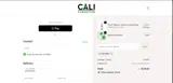 CaliConnected coupon verification screenshot