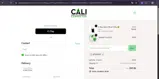 CaliConnected coupon verification screenshot