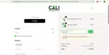CaliConnected coupon verification screenshot