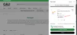 CaliConnected coupon verification screenshot